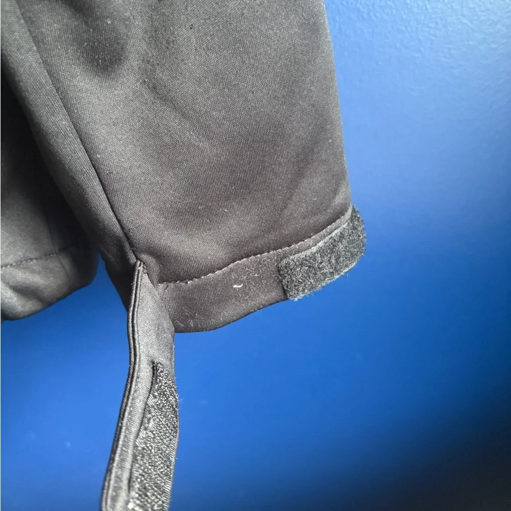 Black Lightweight Weather-Resistant Shirt Jacket